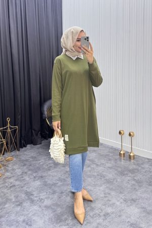 Jasmin Tunik Haki