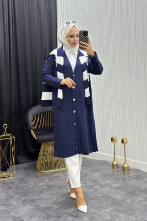 Ada Hırka Lacivert