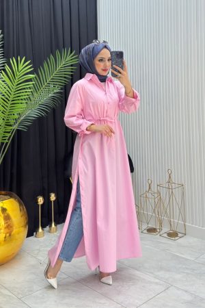 GÖMLEK TUNİK PEMBE